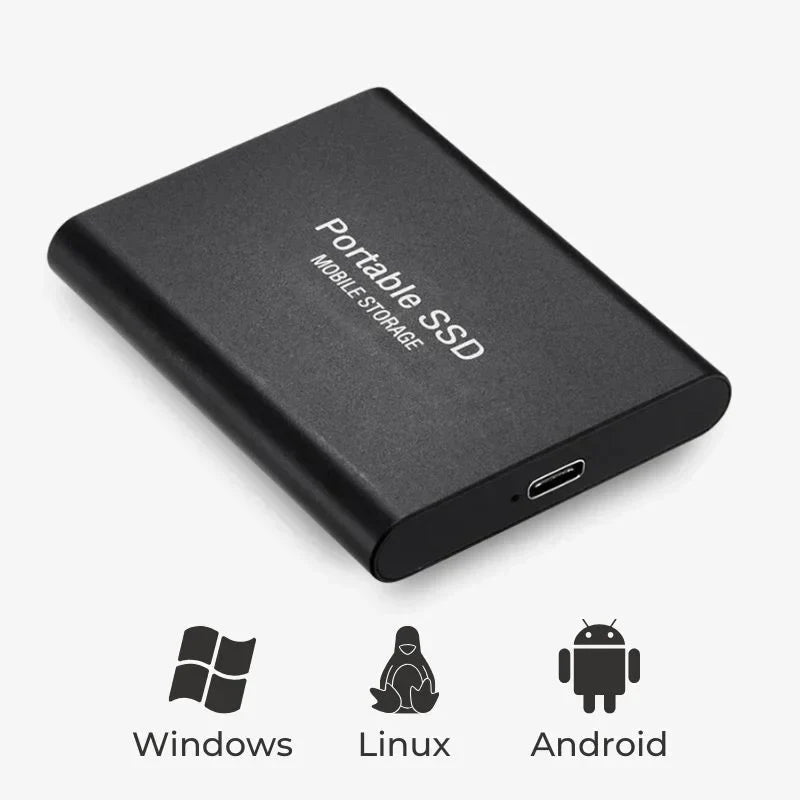 High-Speed External SSD – Smooth and Compact Transfers 