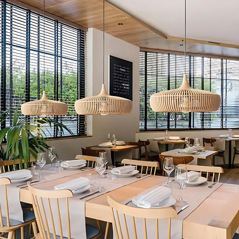 تعليق ضوئي أنيق - تألق ورقي 