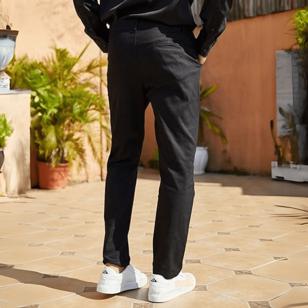 Georges | Pantalon Elastic – Stil Modern Și Libertate De Mișcare 