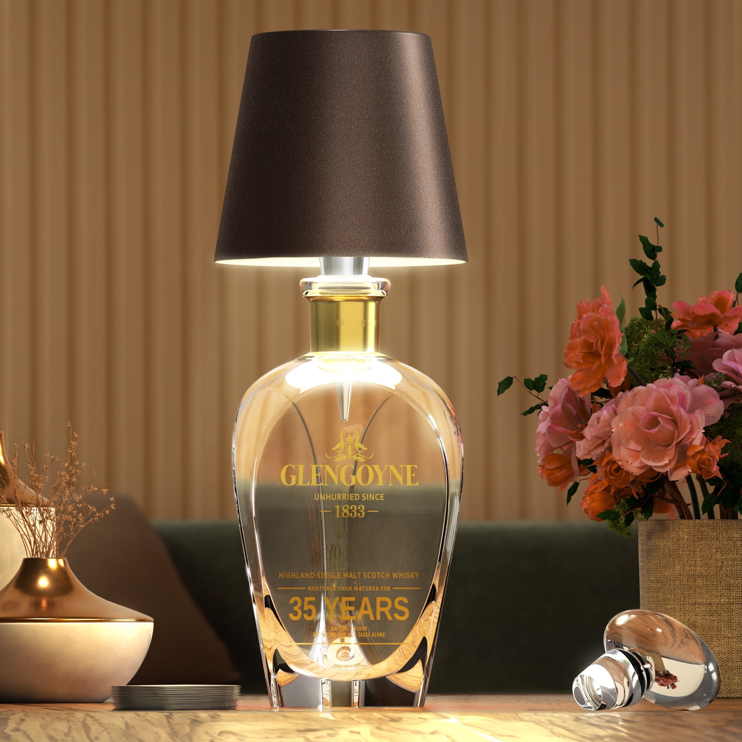 Rechargeable LED Lamp – Transform Your Bottles Into Light Fixtures 