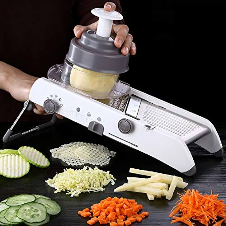 Mandoline De Cuisine Multifonction — Précision & Sécurité Maximales