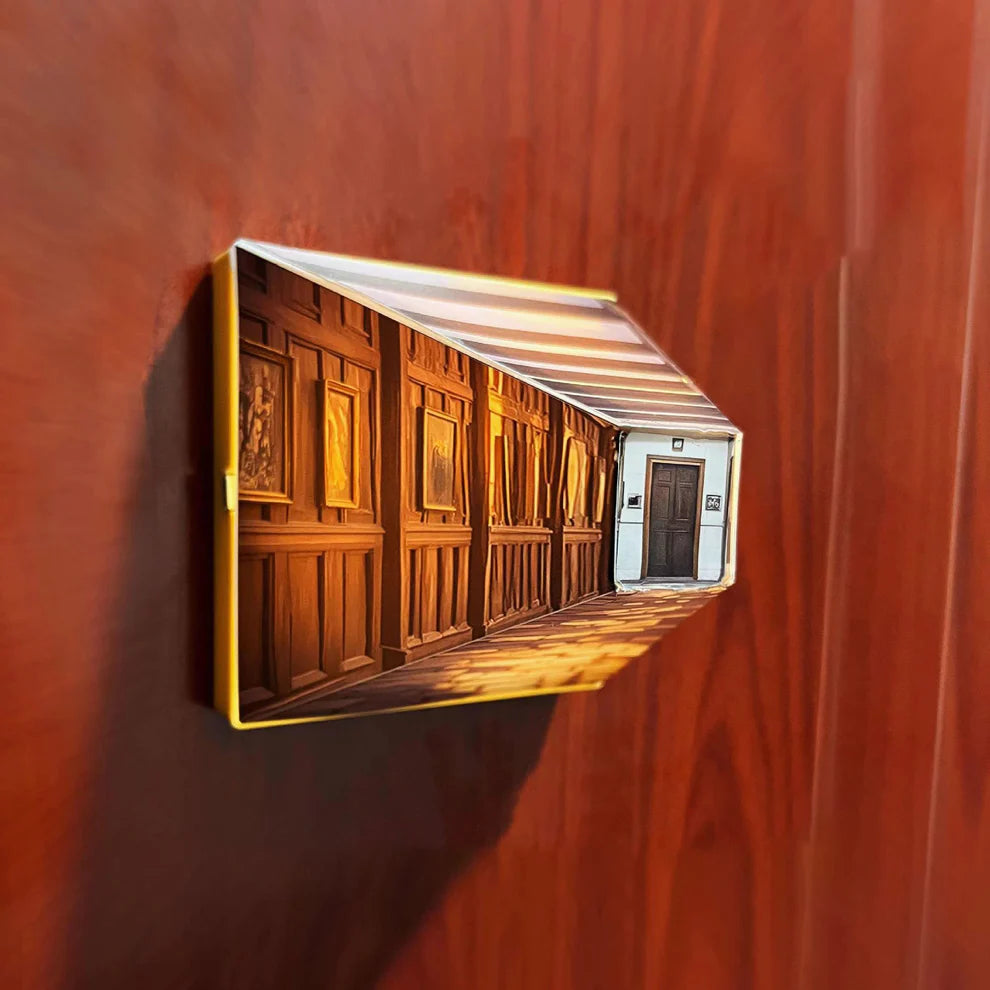 Vegglampe Dekorativ – Visuell Illusjon 3D 