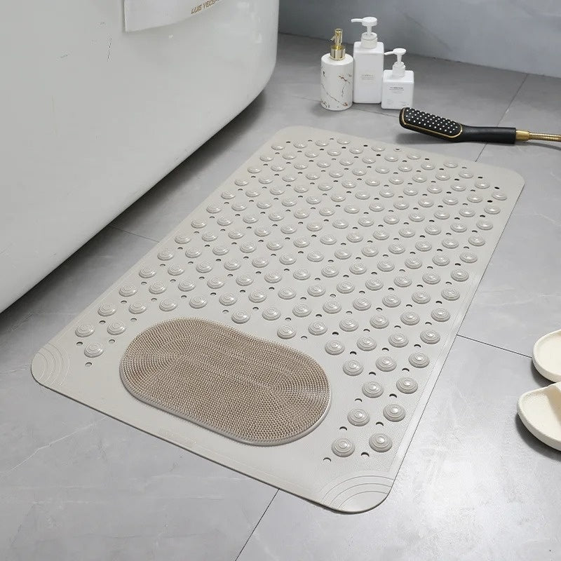 Tapis De Douche Antidérapant – Nettoyage Doux Et Massage Des Pieds