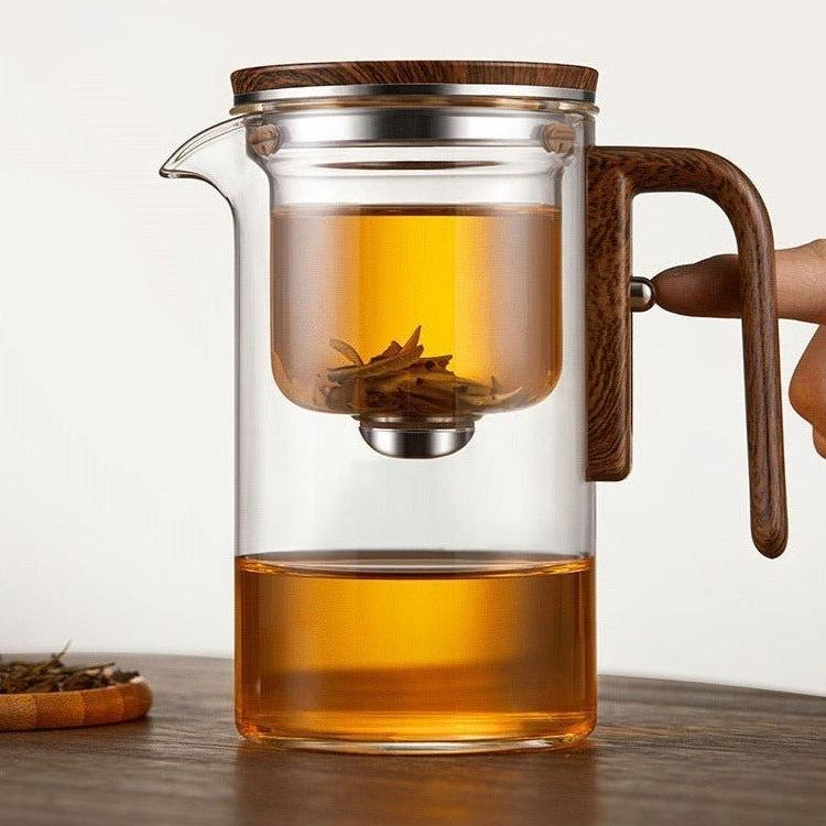 Glas Teekanna Med Infuser — Elegans Och Enkelhet I Det Dagliga 