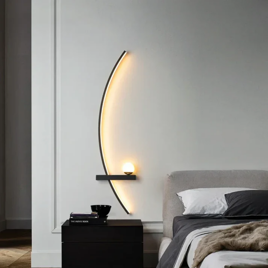 Aplique de pared LED – Iluminación moderna y elegancia minimalista 