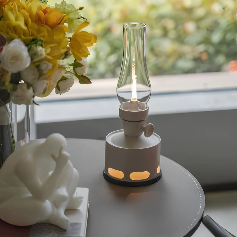 Lanterne LED Style Rétro – Éclairage Décoratif Élégant