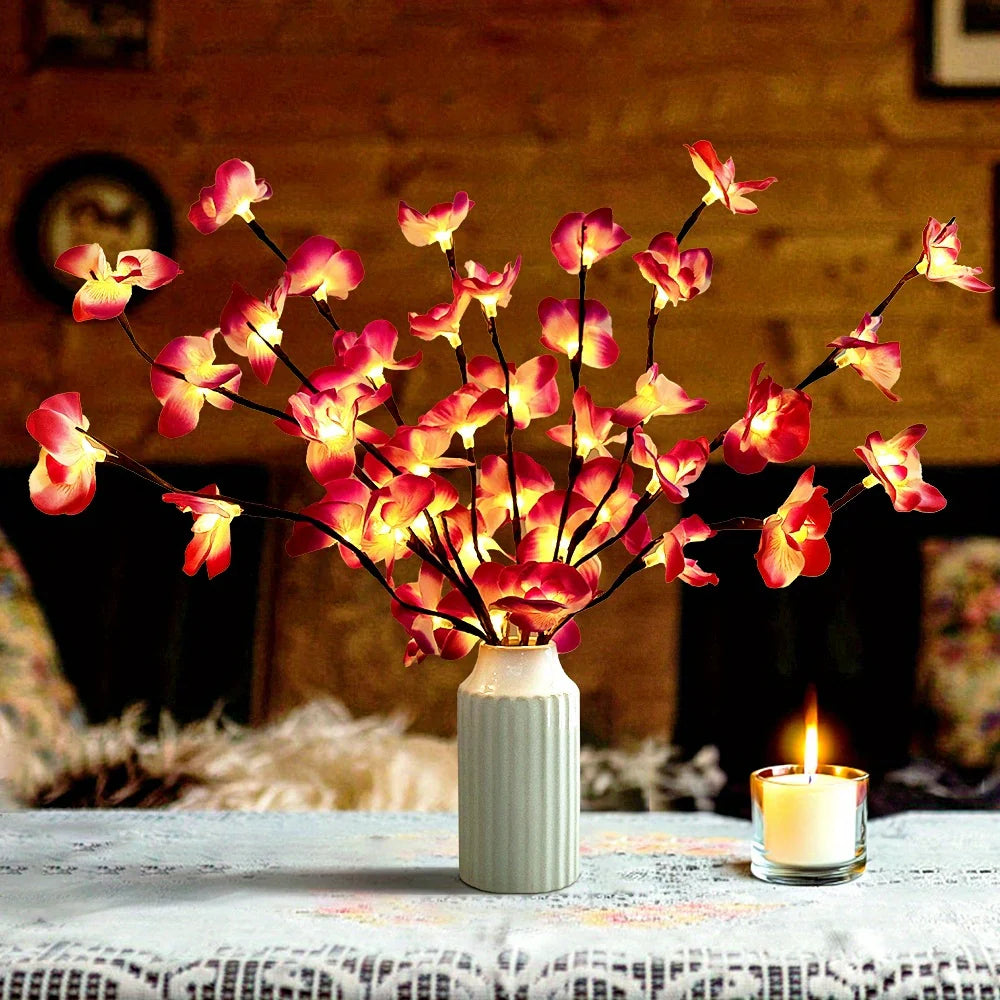 Decoración Lumínica LED – Ambiente Cálido y Elegante 