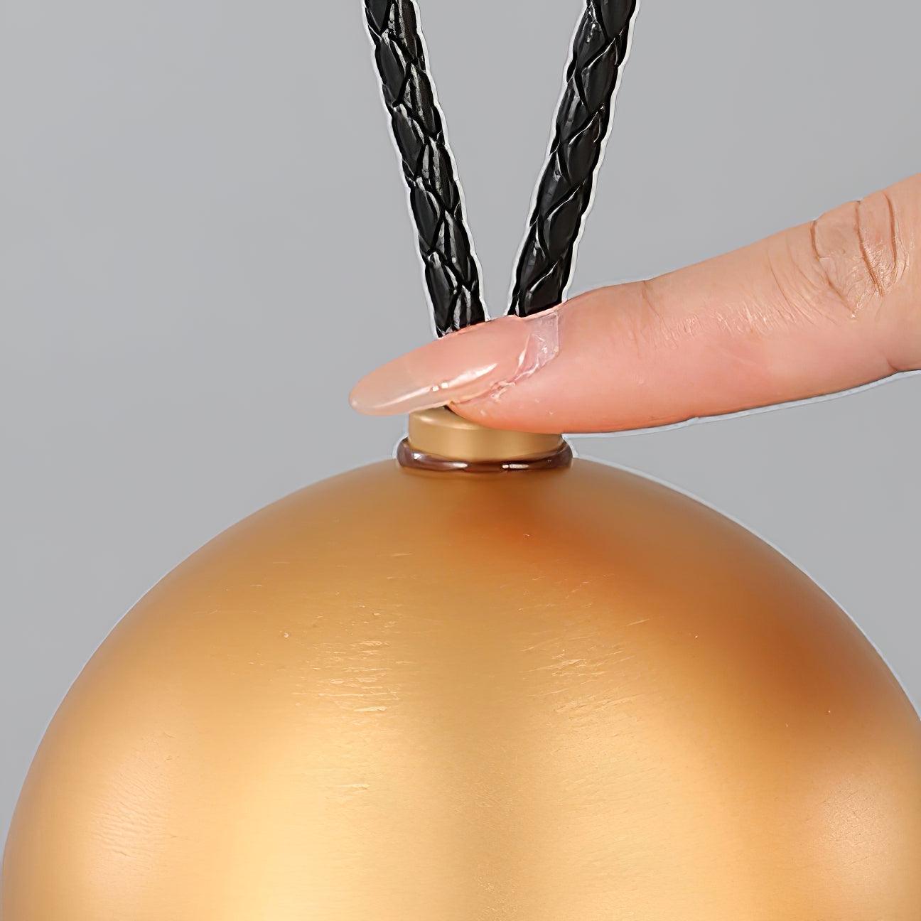 Uppladdningsbar sfärlampa - Chic design och avslappnande ljus