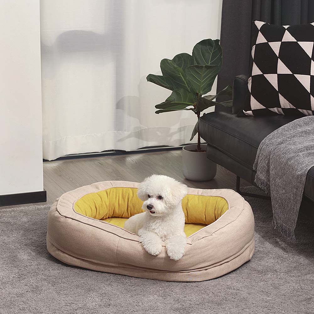 Hond Bed In Donut Vorm – Comfort En Zachtheid 
