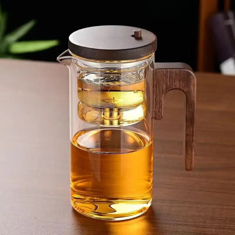 Tetera De Vidrio Con Infusor — Elegancia Y Sencillez En El Día A Día 