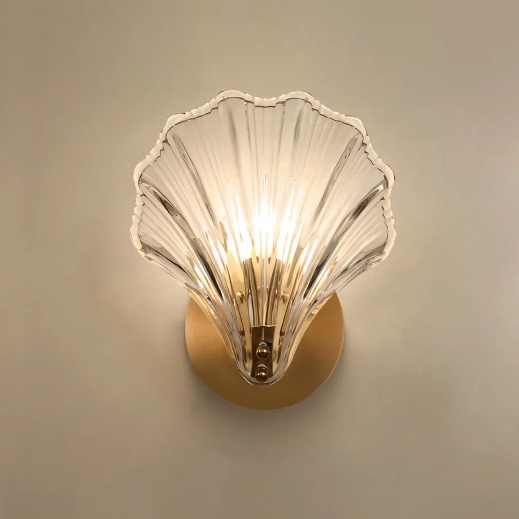 Applique Murale Conchiglia – Illuminazione Elegante e Marinara 