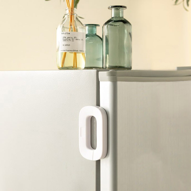 Verrou De Sécurité Adhésif – Protection Discrète Pour Placards Et Tiroirs