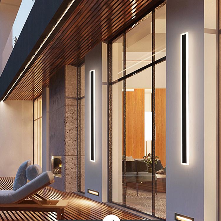 Moderne Utendørs Vegglampe – Ideell For Hage Eller Fasade 