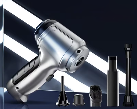 Bærbar Bilstøvsuger – Effektiv Rengøring Uden Ledning 