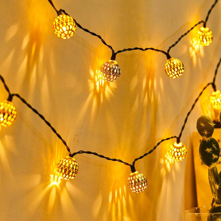 Outdoor Solar Garland - Moroccan Style