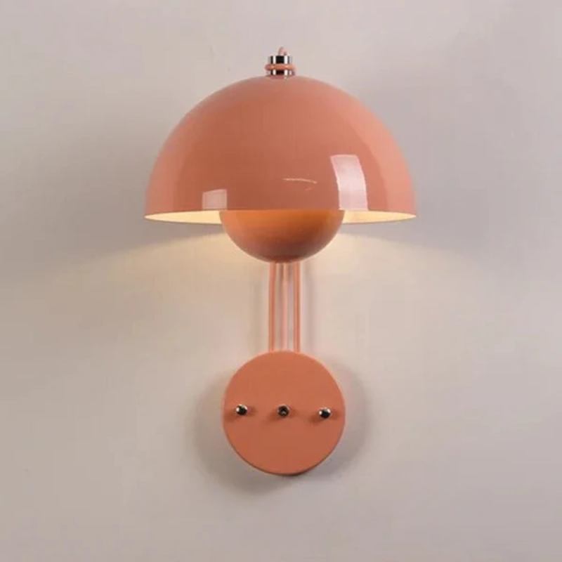 Upplyst vägglampa - Elegant belysning och en varm atmosfär