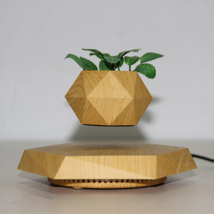 Levitation flower pot: Elegance and technology for your plants! 