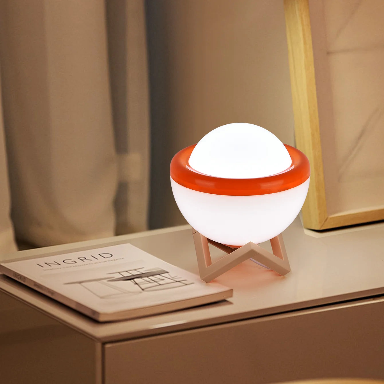 Hagyományos Stílusú Asztali Lámpa – Elegancia és Lágy Fény 