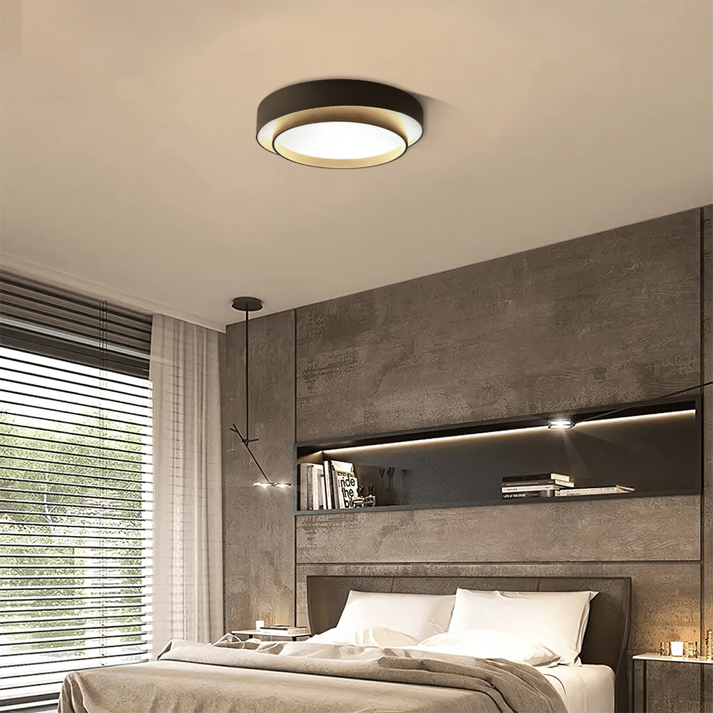 LED-taklampa Disk – Ljus och visuell komfort 