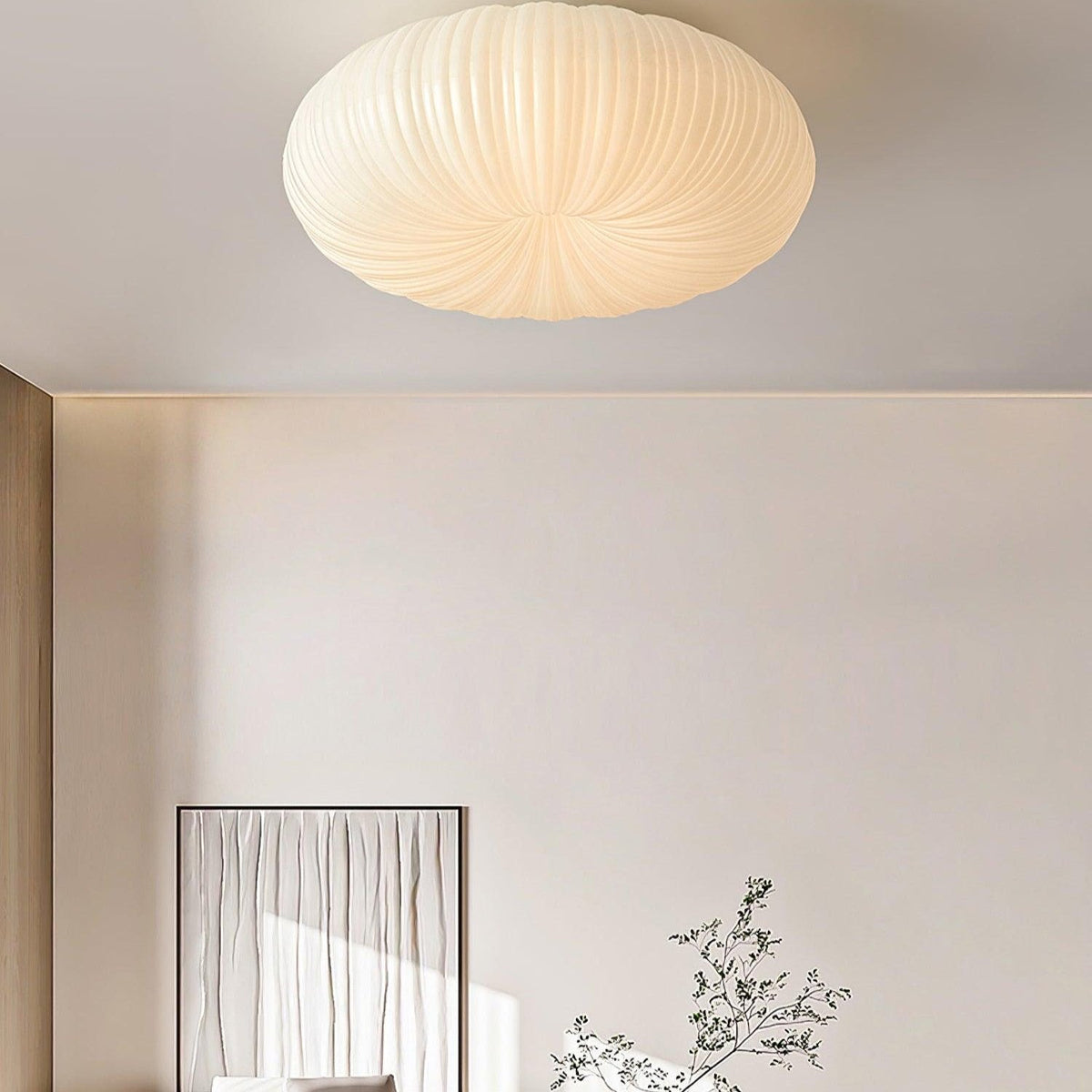 Elegancka nowoczesna lampa sufitowa – regulowane światło i spersonalizowana atmosfera 