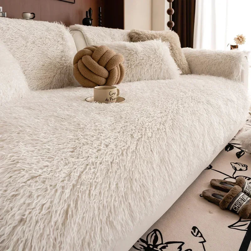 Puha plüss kanapéhuzat - abszolút kényelem és elegáns stílus