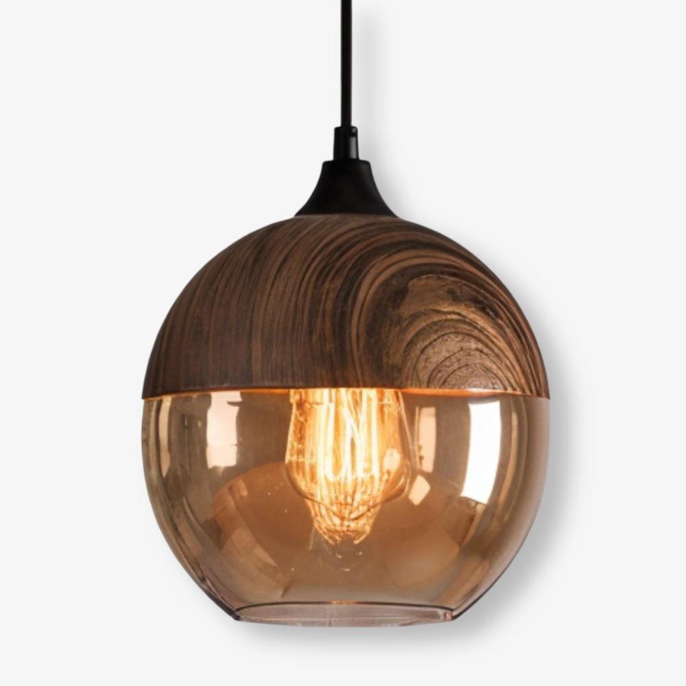 Retro Glass Loft Pendel - Trendy belysning og unik atmosfære