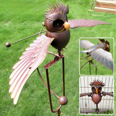 Windgong in Gesmeed IJzer — Elegantie en Geluidsharmonie 