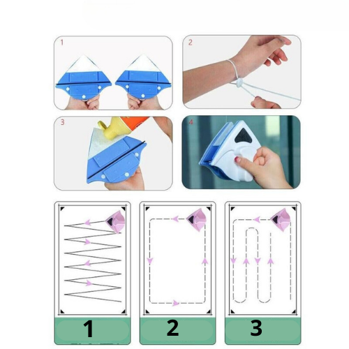 Lavaggio magnetico magnetico - Il lavaggio delle finestre non è mai stato più facile!