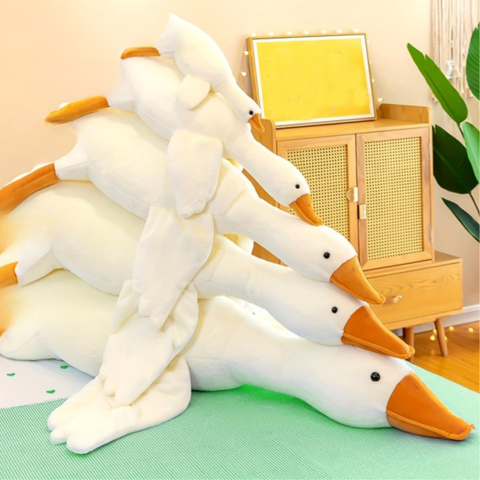 Cigno di peluche grande - Design raffinato e infinita tenerezza