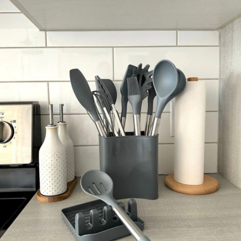 Set de Cocina de Silicona de 12 Piezas - Completo y Cómodo de Usar