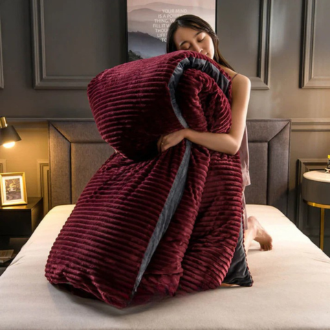 3-Piece Bedding Set – Softness and Comfort in Fleece 