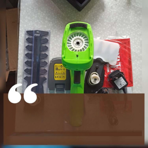 Bærbar Hækkeklipper 2-i-1 – Let, Praktisk Og Trådløs 