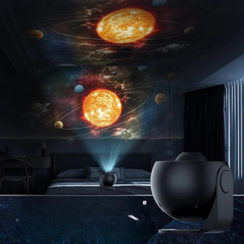 Rotating Projector Lamp – 360° of Stellar Dreaminess at Home 