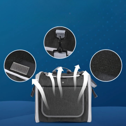 Erweiterbarer Fahrradkorb für Tiere – Praktisch und bequem 