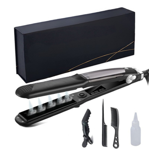 Žehlička na vlasy s parou – Rýchle zahriatie a trvalý výsledok 