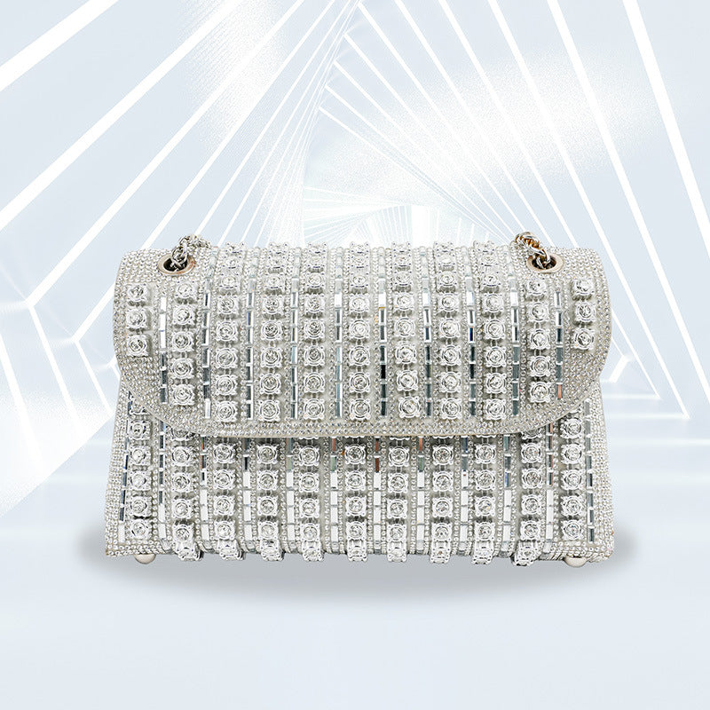 Ida | Evening Clutch Embellished with Rhinestones — Brilliant Elegance for Your Outings 