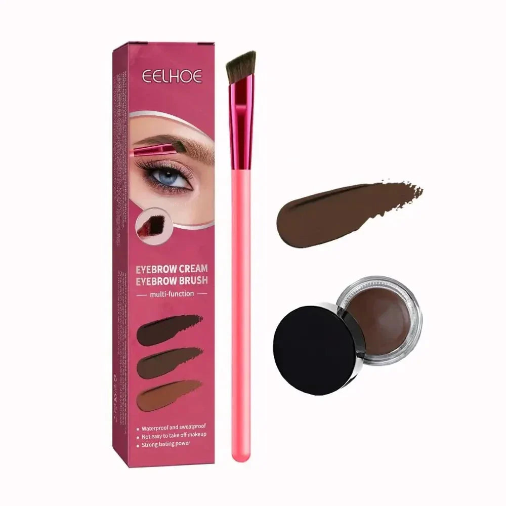 BrowCraft: Ultra-Fine Brush with Included Powder for Perfect Eyebrows 