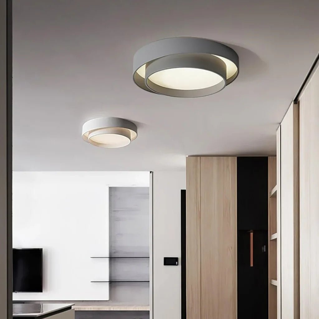 LED-taklampa Disk – Ljus och visuell komfort 
