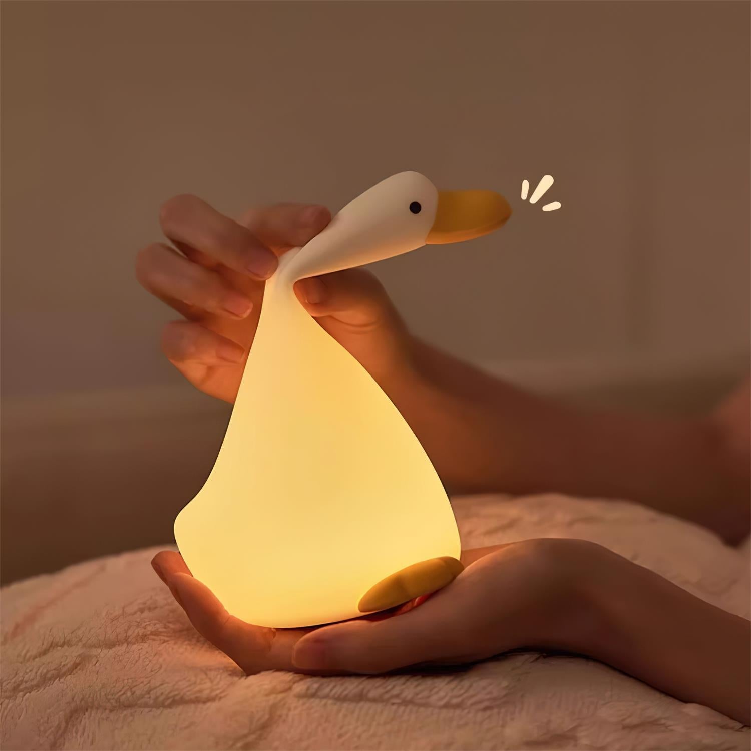 Luz nocturna Enchanted Goose - Luz táctil y diseño relajante