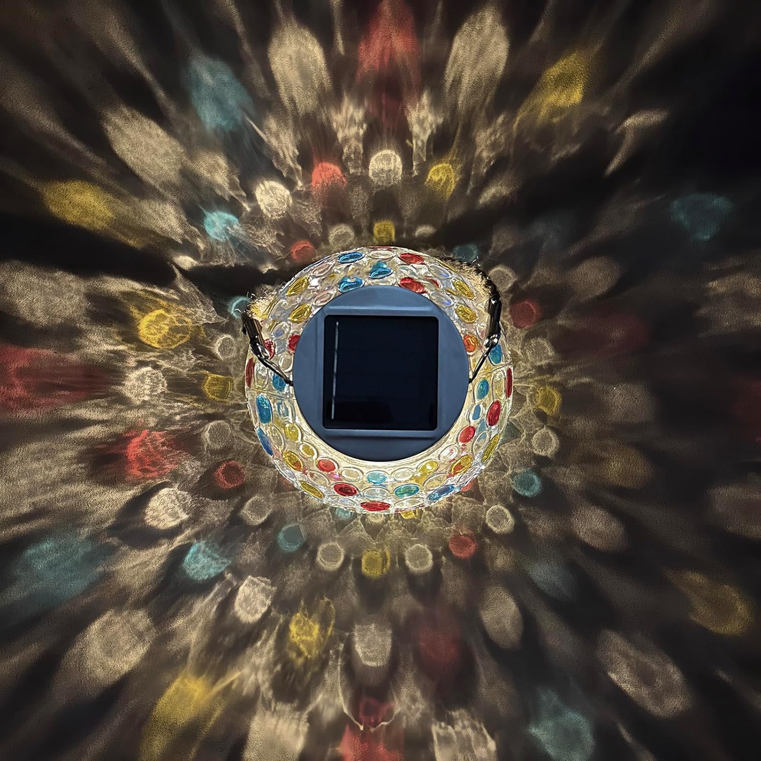 Solcellelanterne Utendørs — Eleganse i Glass 