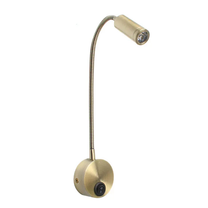 Lampada da parete flessibile a LED - Mobilità, eleganza e luce mirata