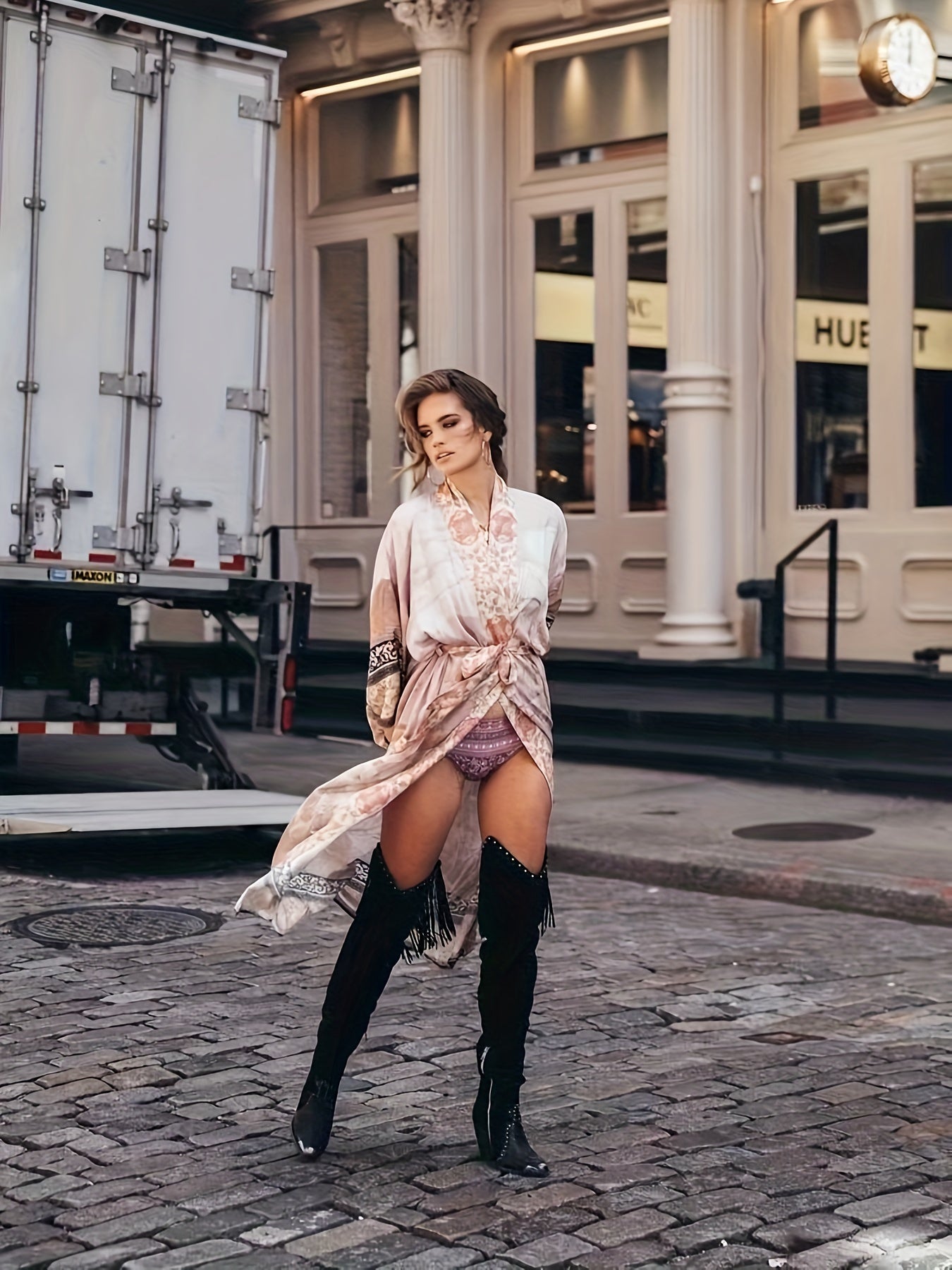 Leïla | Naisten Kimono – Boheemi Inspiraatio 