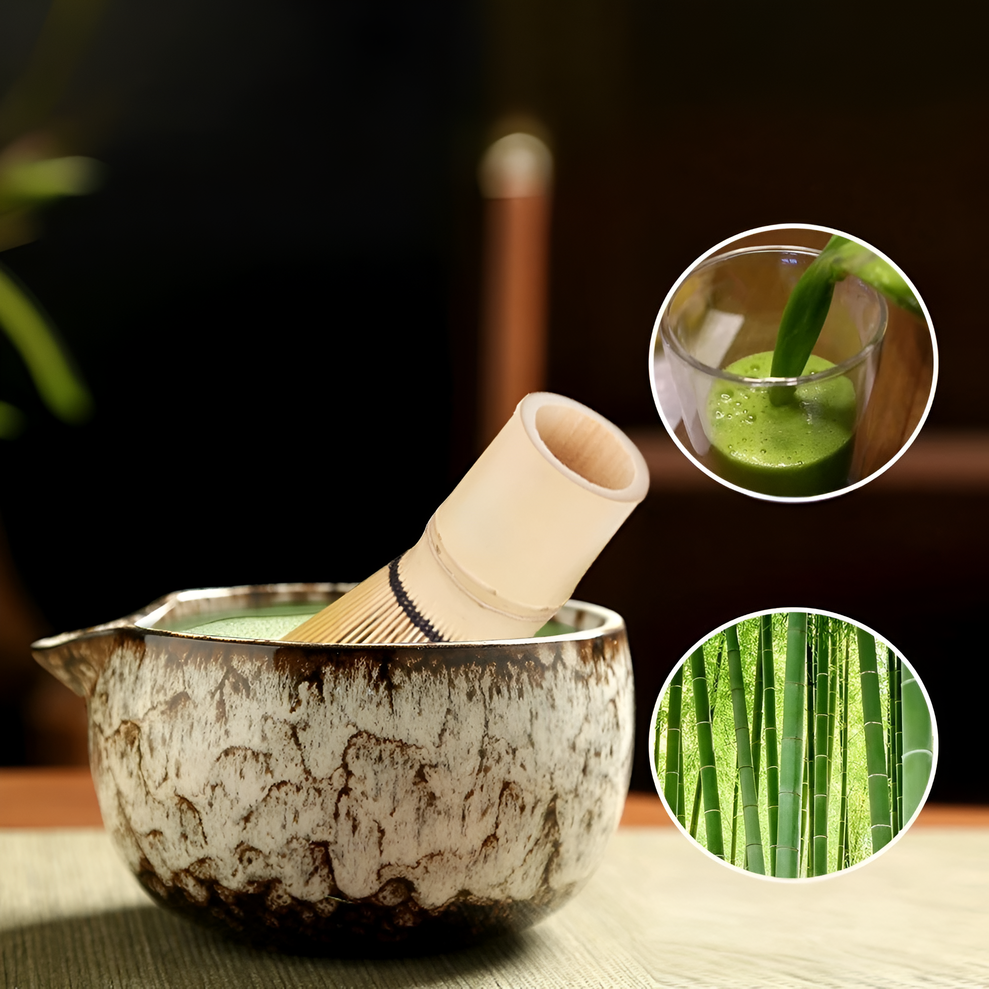 Matcha 6 Piece Preparation Set - Hantverksmässig elegans och raffinerad smak