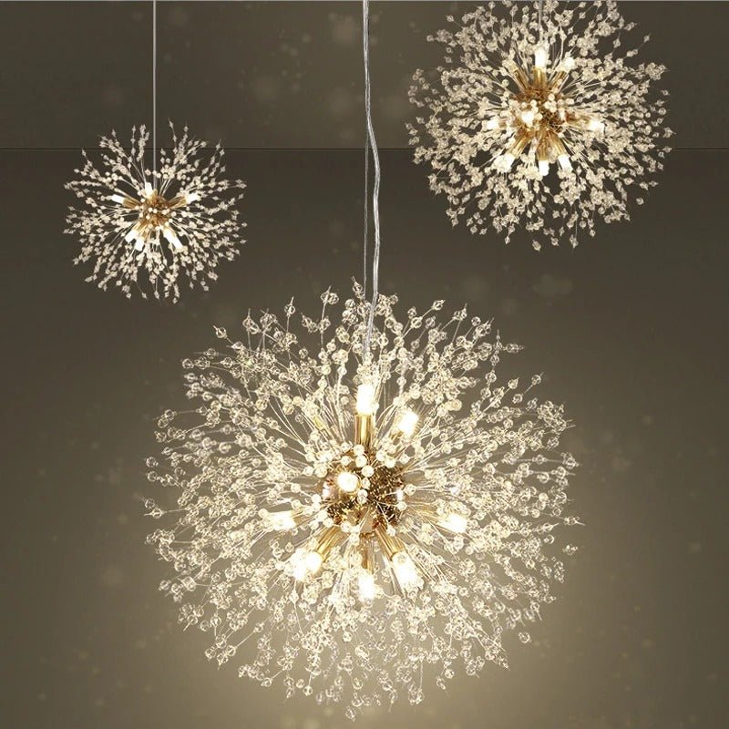 Candelabru din Cristal Suspendat – Eleganță și Strălucire Timeless 