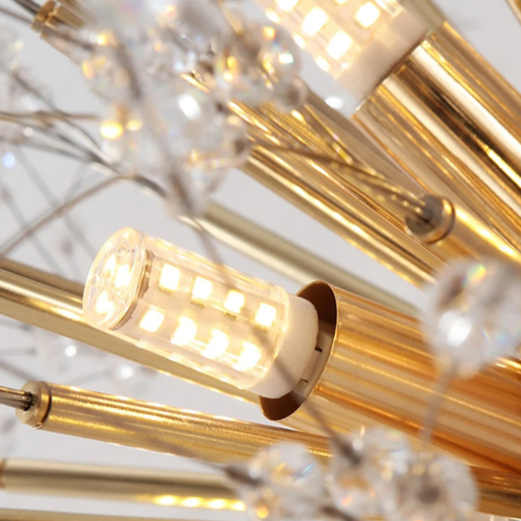Lámpara de Cristal Colgante – Elegancia y Brillo Atemporal 