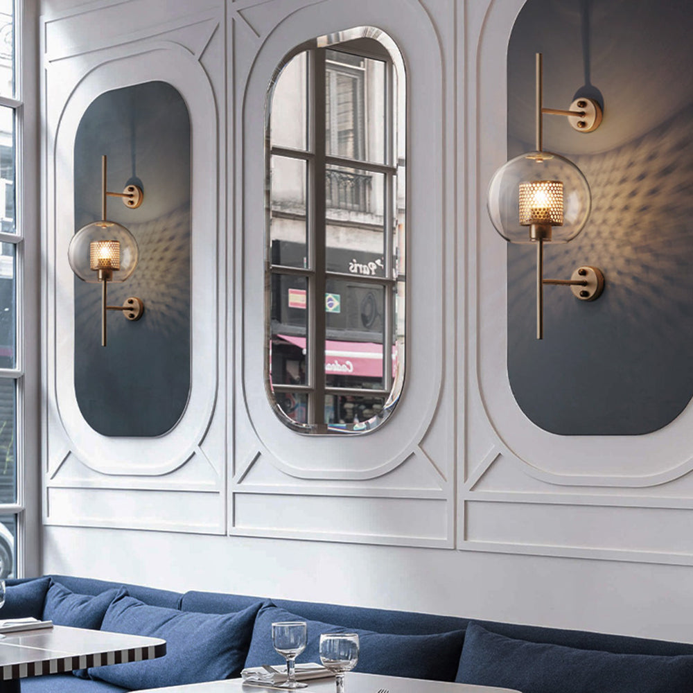 Lampă de perete geometrică industrială - stil și modernitate