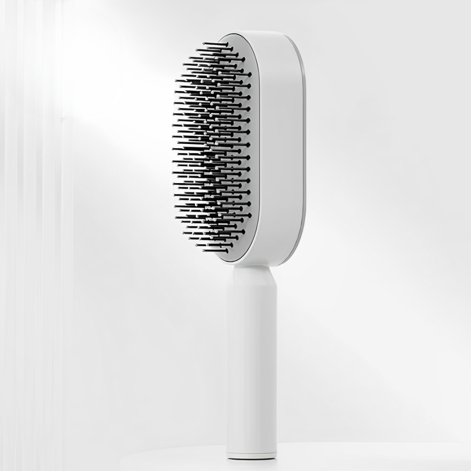 Brosse Autonettoyante pour des Cheveux Éclatants