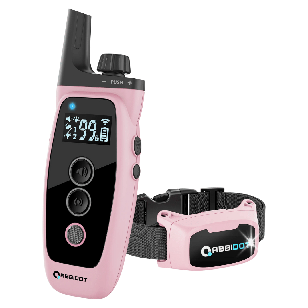 Koiran koulutuskaulakoru – LED-kaukosäädin ja kantama 1000 m 