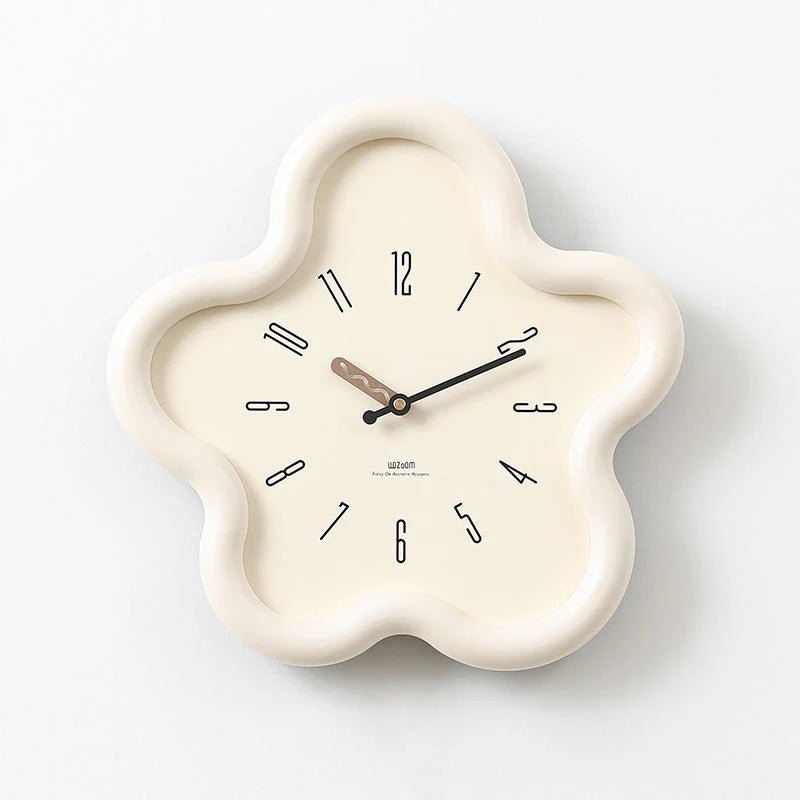 Reloj de Pared Reloj de Flores 3D – Elegancia Decorativa y Estilo Moderno 