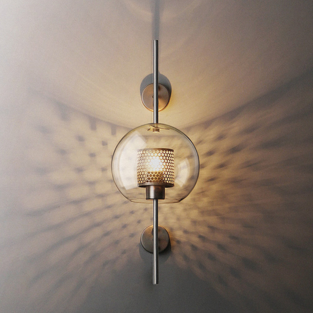 Lámpara de pared industrial geométrica - Estilo y modernidad